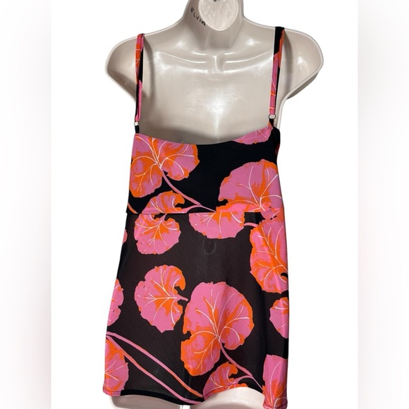 Diane Von Furstenberg women’s chiffon blouse adjustable straps size 3x - Picture 5 of 9